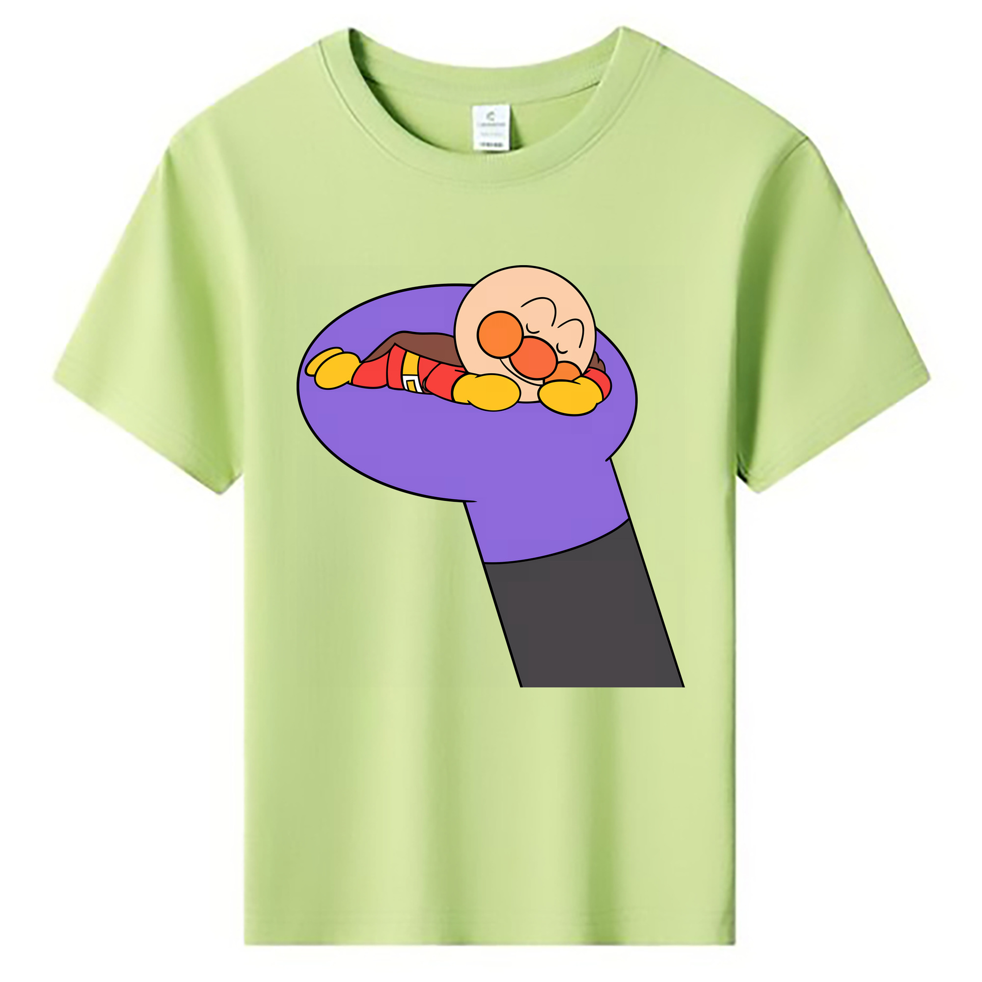 （画像用） アンパンマン Anpanman 綿100％キッズTシャツ（フロントプリント）